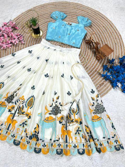 Trending Sequins Embroidered with Beautiful Work Cotton Kids  Bulk clothing suppliers in india